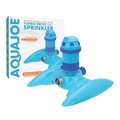 Aqua Joe 6-Pattern Gear Drive Sprinkler w/Metal Base, 360 Degree Coverage AJ-MSSBM6